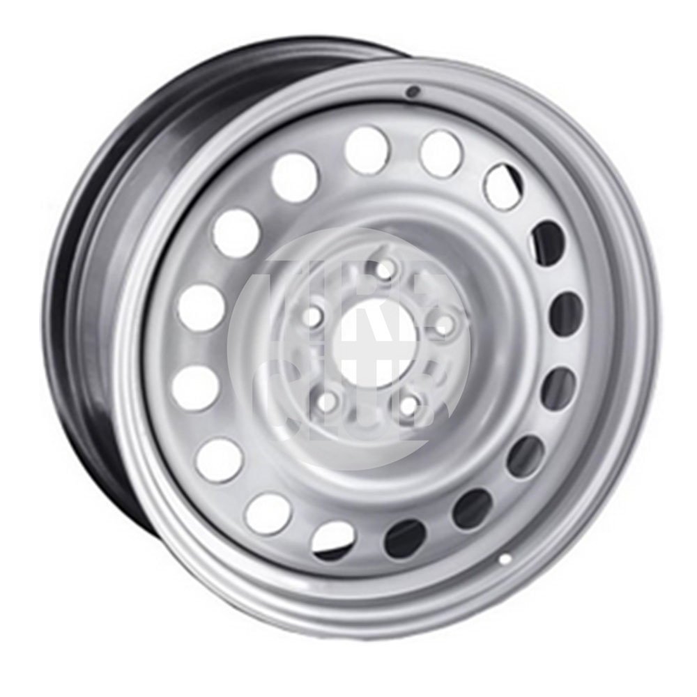 Диск штампованный 6,0*15 4*98 ET35 58,6 TREBL X40021 Silver