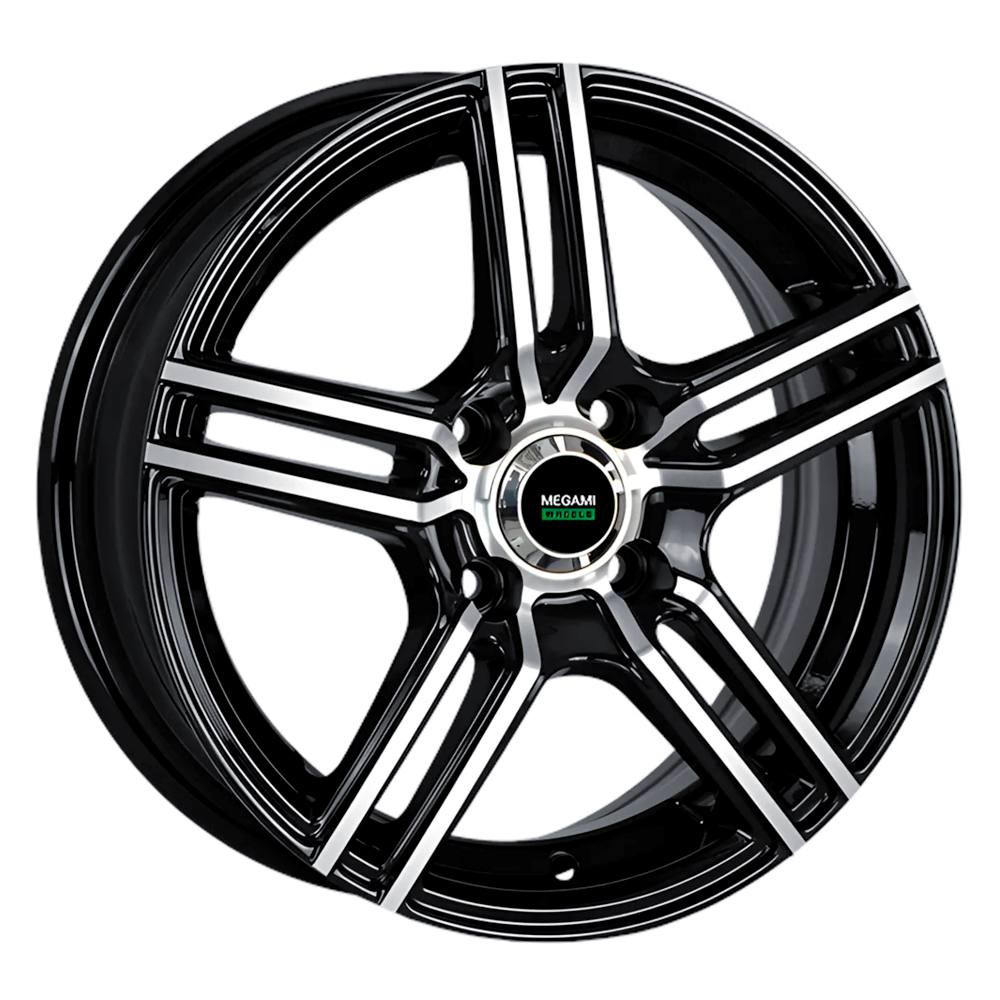 Диск литой 6,0*15 4*100 ET40 60,1 Megami MGM-1 BKF