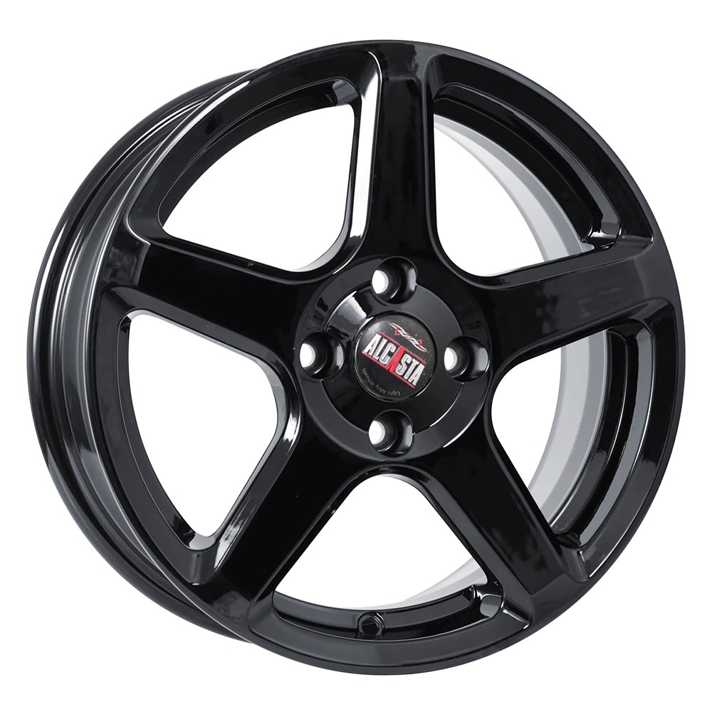 Диск литой 6,0*15 4*100 ET37 60,1 Alcasta M62 Black